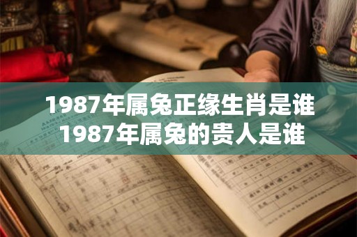 1987年属兔正缘生肖是谁 1987年属兔的贵人是谁