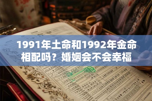 1991年土命和1992年金命相配吗?婚姻会不会幸福 1991年土命和1992年金命相配吗?婚姻会不会幸福