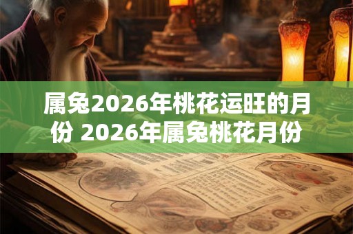 属兔2026年桃花运旺的月份 2026年属兔桃花月份