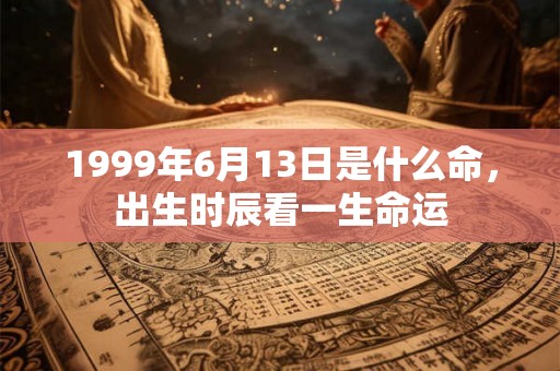 1999年6月13日是什么命,出生时辰看一生命运 1999年6月13日是什么命,出生时辰看一生命运