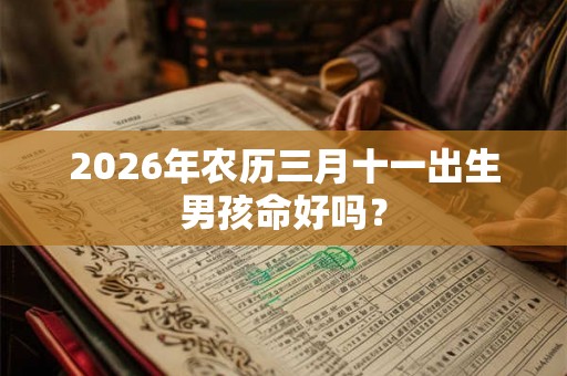 2026年农历三月十一出生男孩命好吗? 2026年农历三月十一出生男孩命好吗?