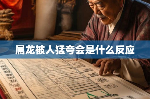 属龙被人猛夸会是什么反应