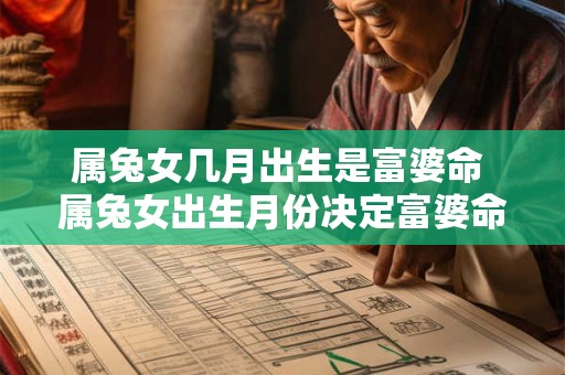 属兔女几月出生是富婆命 属兔女出生月份决定富婆命 属兔女几月出生是富婆命 属兔女出生月份决定富婆命