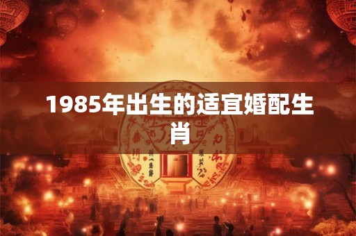 1985年出生的适宜婚配生肖 1985年出生的适宜婚配生肖