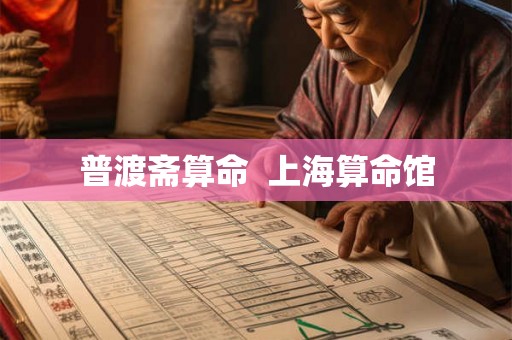 普渡斋算命 上海算命馆 普渡斋算命 上海算命馆