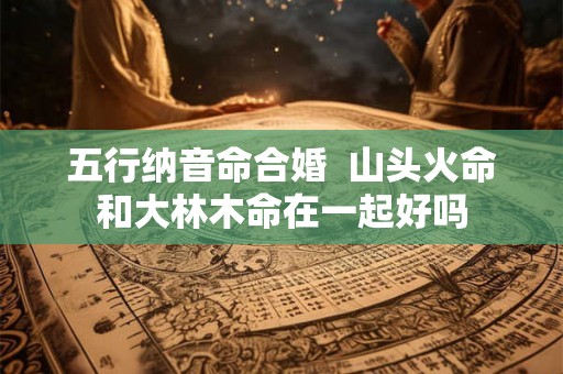 五行纳音命合婚 山头火命和大林木命在一起好吗 五行纳音命合婚 山头火命和大林木命在一起好吗