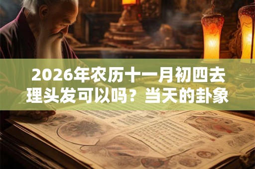 2026年农历十一月初四去理头发可以吗？当天的卦象好吗？
