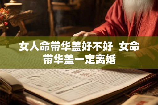 女人命带华盖好不好 女命带华盖一定离婚 女人命带华盖好不好 女命带华盖一定离婚