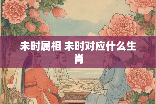 未时属相 未时对应什么生肖