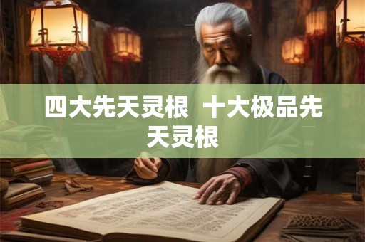 四大先天灵根  十大极品先天灵根
