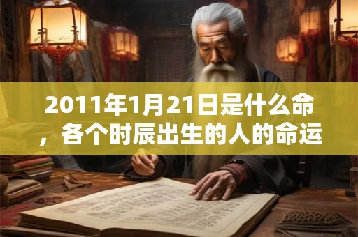 2011年1月21日是什么命，各个时辰出生的人的命运