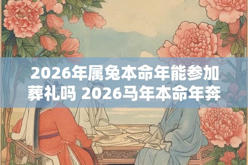 2026年属兔本命年能参加葬礼吗 2026马年本命年奔丧要注意什么