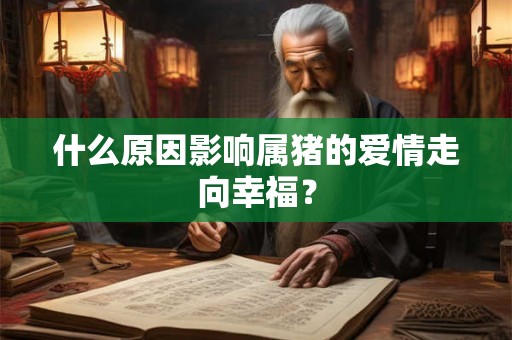 什么原因影响属猪的爱情走向幸福？