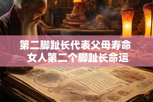 第二脚趾长代表父母寿命  女人第二个脚趾长命运