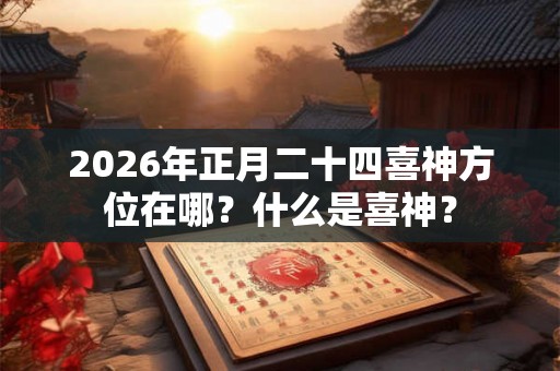 2026年正月二十四喜神方位在哪?什么是喜神? 2026年正月二十四喜神方位在哪?什么是喜神?