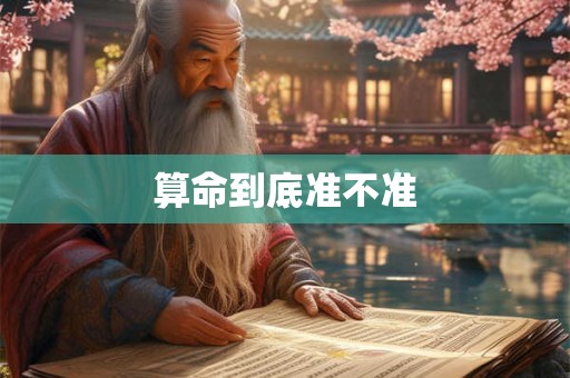 算命到底准不准 算命到底准不准