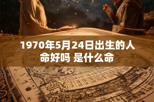 1970年5月24日出生的人命好吗 是什么命 1970年5月24日出生的人命好吗 是什么命