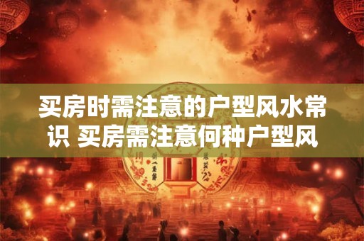 买房时需注意的户型风水常识 买房需注意何种户型风水 买房时需注意的户型风水常识 买房需注意何种户型风水