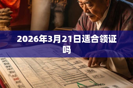 2026年3月21日适合领证吗