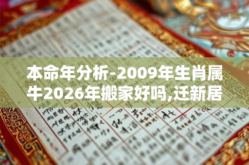本命年分析-2009年生肖属牛2026年搬家好吗,迁新居的讲究