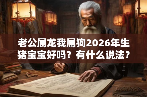 老公属龙我属狗2026年生猪宝宝好吗？有什么说法？