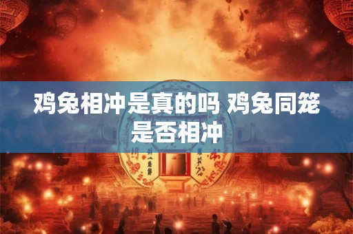 鸡兔相冲是真的吗 鸡兔同笼是否相冲