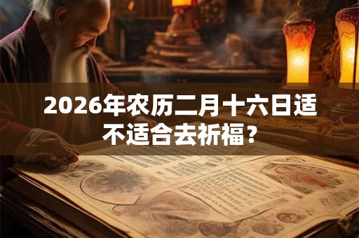 2026年农历二月十六日适不适合去祈福? 2026年农历二月十六日适不适合去祈福?