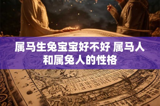 属马生兔宝宝好不好 属马人和属兔人的性格