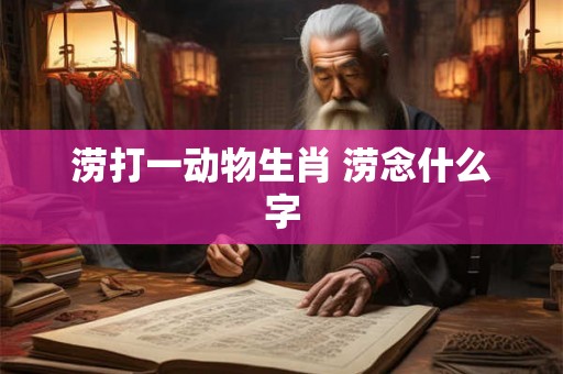 涝打一动物生肖 涝念什么字