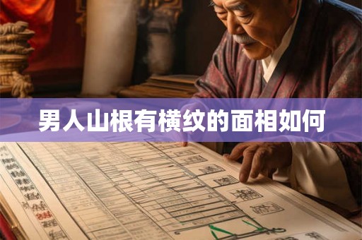 男人山根有横纹的面相如何