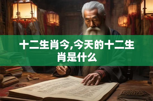 十二生肖今,今天的十二生肖是什么