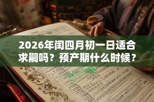 2026年闰四月初一日适合求嗣吗?预产期什么时候? 2026年闰四月初一日适合求嗣吗?预产期什么时候?