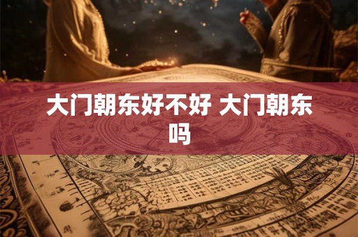 大门朝东好不好 大门朝东吗