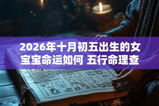 2026年十月初五出生的女宝宝命运如何 五行命理查询