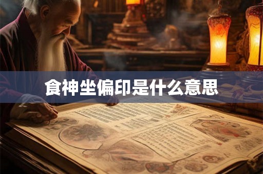 食神坐偏印是什么意思