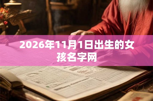 2026年11月1日出生的女孩名字网