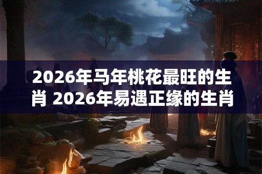 2026年马年桃花最旺的生肖 2026年易遇正缘的生肖