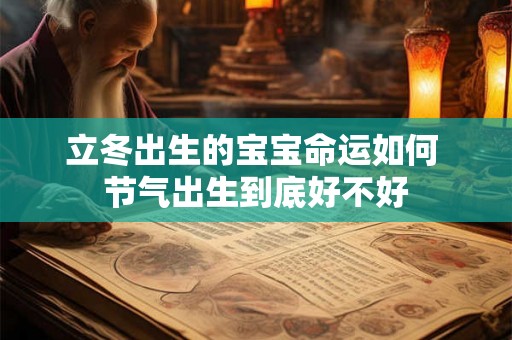 立冬出生的宝宝命运如何 节气出生到底好不好