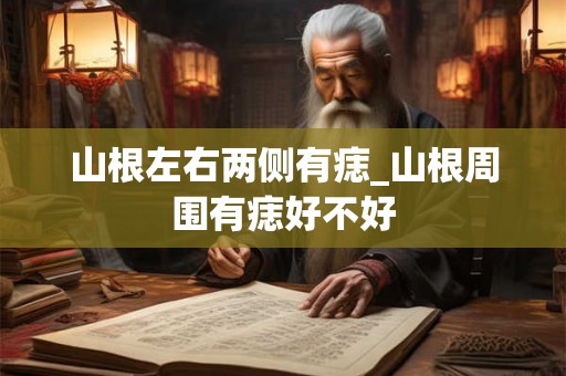 山根左右两侧有痣_山根周围有痣好不好 山根左右两侧有痣_山根周围有痣好不好