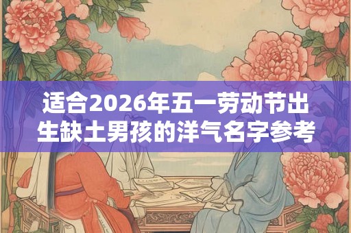 适合2026年五一劳动节出生缺土男孩的洋气名字参考