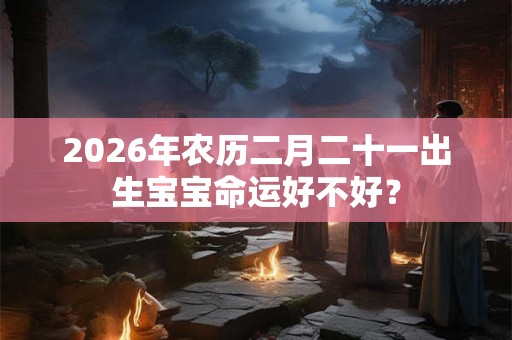 2026年农历二月二十一出生宝宝命运好不好? 2026年农历二月二十一出生宝宝命运好不好?