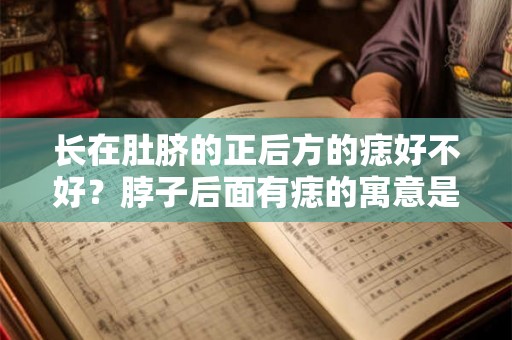 长在肚脐的正后方的痣好不好？脖子后面有痣的寓意是什么？