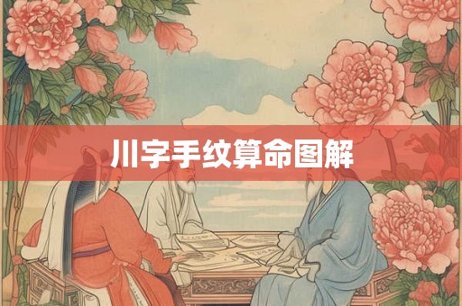 川字手纹算命图解