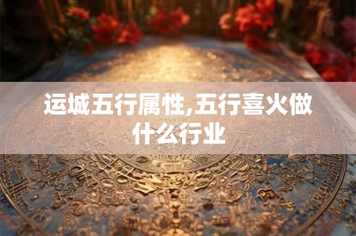 运城五行属性,五行喜火做什么行业