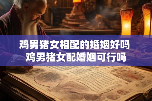 鸡男猪女相配的婚姻好吗 鸡男猪女配婚姻可行吗
