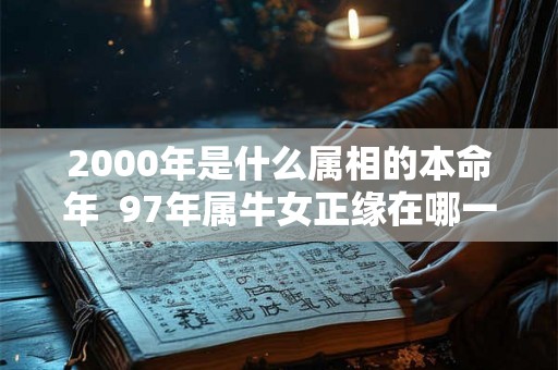 2000年是什么属相的本命年 97年属牛女正缘在哪一年 2000年是什么属相的本命年 97年属牛女正缘在哪一年