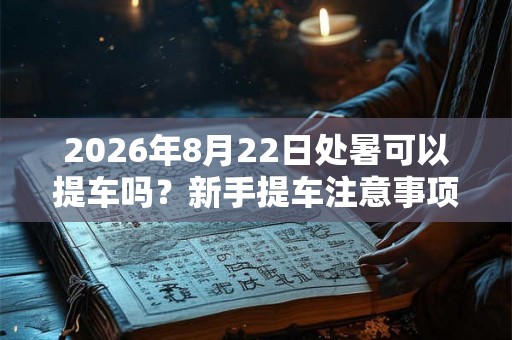 2026年8月22日处暑可以提车吗？新手提车注意事项？