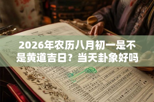 2026年农历八月初一是不是黄道吉日？当天卦象好吗？