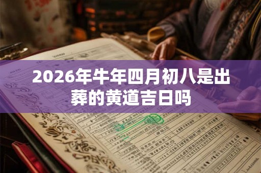 2026年牛年四月初八是出葬的黄道吉日吗
