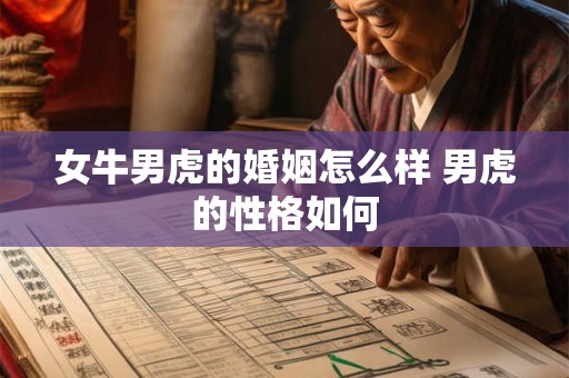女牛男虎的婚姻怎么样 男虎的性格如何